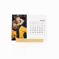 Calendario Mesa de Madera